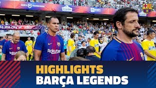 [HIGHLIGHTS] Barça Legends vs Romania Legends (2-0)