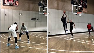 Lebron James Vs Kevin Durant In A Pick Up Game In New York City