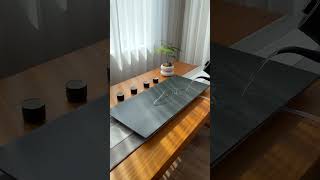 Effortless Tea Moments With The Flowing Drainage Stone Tea Tray