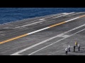 F-35C Completes First Arrested Landing aboard Aircraft Carrier (Multi-angle)