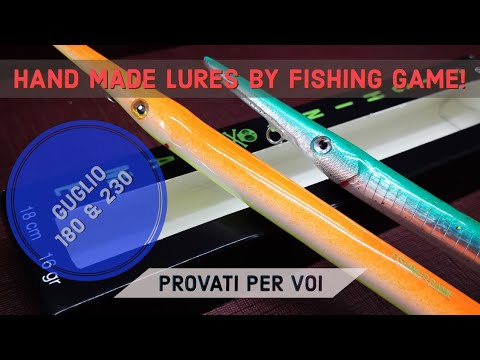 PROVATI PER VOI - needle GUGLIO 180 &amp; 230 BY FISHING GAME - Prova in mare da riva e da Kayak