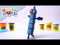 Youtube Thumbnail @Numberblocks- Number Five | Play-Doh
