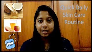 Quick Daily Night Skin Care Routine