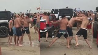 WILD FIGHTS: Nearly 70 arrests at Go Topless Jeep weekend