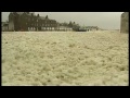 Foam swamps Aberdeen seafront (Pictures from STV)