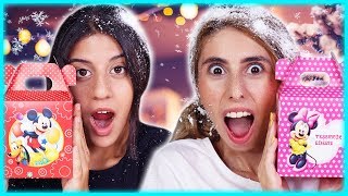 Minnie Mickey Mouse Slime Challenge Kar Slaym Dila Kent