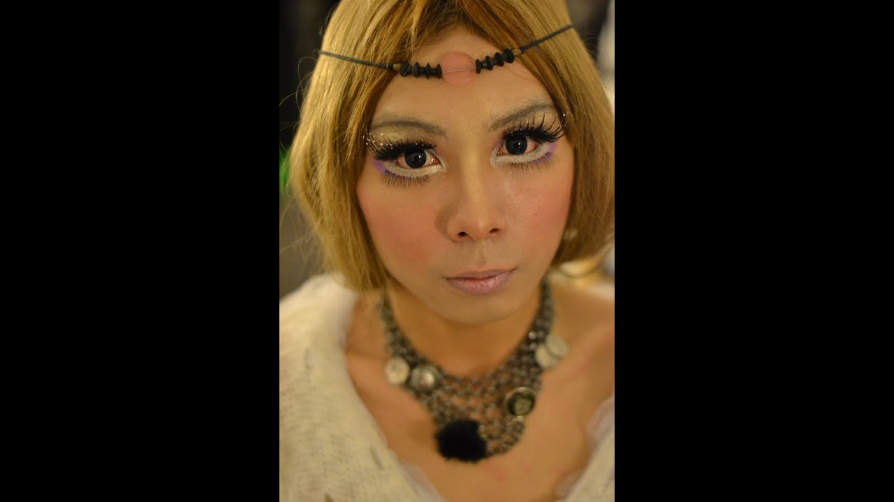 Boy to Girl Transformation Bohemian makeup ????? - YouTube