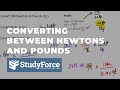 Convert Between Newtons and Pounds (lbm, lbf)