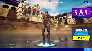 Renegade Raider Dancing In Lobby For Tiktok