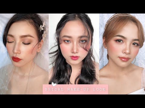 3 KIỂU TRANG ĐIỂM CÔ DÂU 3 Styles Bridal Makeup Look