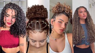 Las Mejores Ideas De Peinados Para Chicas De Cabello Rizado Chicas Fashions