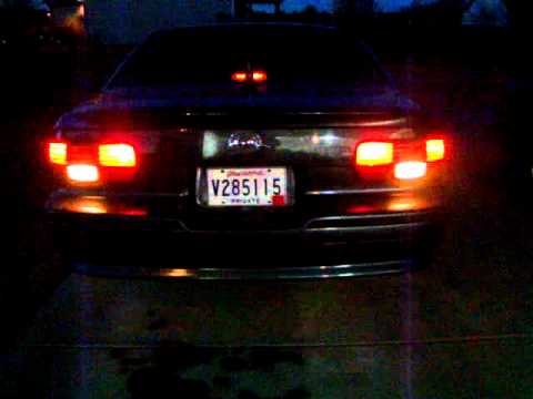 1996 Impala SS with TLF Whelen Tail light flasher