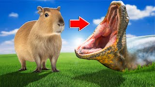 Anaconda Vs Capybara
