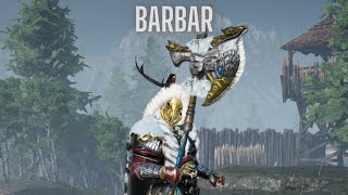 BRUTAL Poleaxe Montage - BARBAR Conqueror's Blade