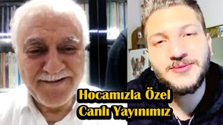 Ni̇hat Hati̇poğlu Hocamizla Instagram Canli Yayinimiz Fırat Türkmen