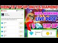 How to top-up 5 diamond in Nepal