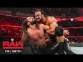 FULL MATCH - Seth Rollins vs. Drew McIntyre: Raw, January 21, 2019