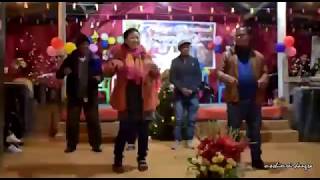 Funny dance Sir, Angshim & his wife Madam Kaini in Mashoukhu Christmas 2018