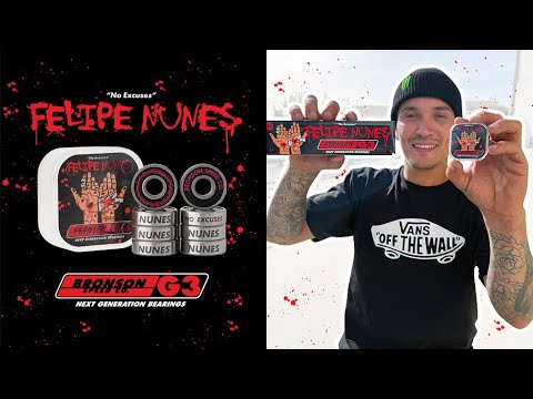 Felipe Nunes - "NO EXCUSES!!" Pro G3 Bearings OUT NOW!!