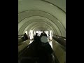 Video A very long escalator in Kiev