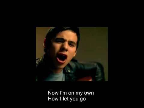 David Archuleta - A little not too over you (Lyrics)