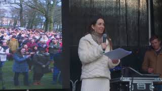 Toespraak Eveline van Dongen, Zang Odette. Manifestatie Vrouwen voor Vrijheid Haarlem, 3 jan 2021