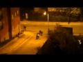 The Face of Civil War: Manchester Riot Policeman beat kids on bikes! Shocking Vid UK Riots