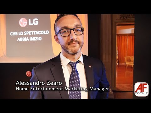 La collezione TV LG 2019 debutta alla Scala