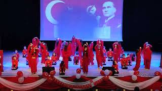23 Nisan 2023 şair Şinasi ilkokulu 4-E sınıfı Anadolu ateşi dans gösterisi