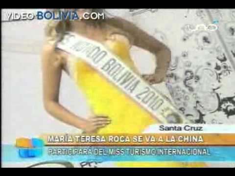Miss Bolivia's Evening Gown and Wardrobe For Miss World 2010