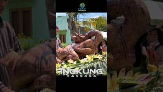 Unik Ingkung Raksasa Di Kirab Tirtonirmolo Bantul