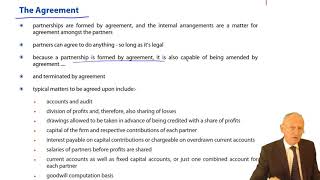 Partnership Law - Introduction - Acca Lw Global