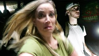 ESCAPING ABANDONED TUNNEL (SCARY)