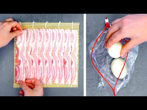 Infila 3 uova sode in un sacchetto richiudibile: 4 fantastiche ricette con le uova!