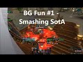 Bajheera - BG fun #1: Smashing SotA - WoW Battleground Commentary