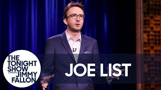 Joe List Stand-Up Joe List Stand-Up