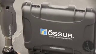Rheo Knee 3 Enhanced and Pro Flex Foot from Ossur
