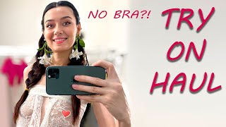 See-Through Try On Haul | Transparent Lingerie And Clothes | Pantyhose, Top