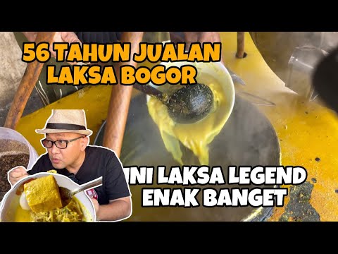LAKSA BOGOR LEGENDARIS | PAK ININ MEMANG ENAK