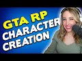 GTA RP - CREATE Your CHARACTER + BACKSTORY