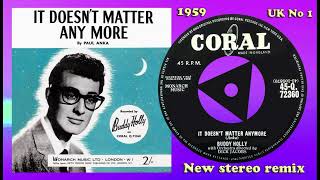 Watch Buddy Holly It Doesnt Matter Anymore Stereo video