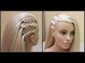 Креативная прическа!💥Удобно сделать самой себе!👍Easy hairstyle. Easy to make by yourself
