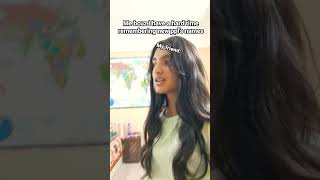 My Memory When It Comes To Remembering Names