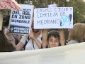 Vecinos cortaron Avenida de Mayo para solicitarle a Macri un plan de obras