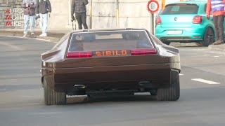 1978 Lancia Sibilo Concept Visual Review & Driving - The Ice St. Moritz 2023
