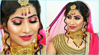 Most AFFORDABLE Indian BRIDAL Makeup - Step By Step Tutorial | #Budget #Wedding #Bride #Anaysa
