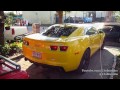 Chevy Camaro SS Transformers Bumblebee Edition - Start Up and INSANE Revs!