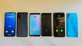 Realme C3 Vs Xiaomi Note 5 Vs Samsung Galaxy A02S Incoming Call