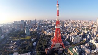 Drone @ Tokyo tower & Zojoji