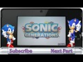 Let's Play Sonic Generations 3DS - Part 1 - Green Hill Zone